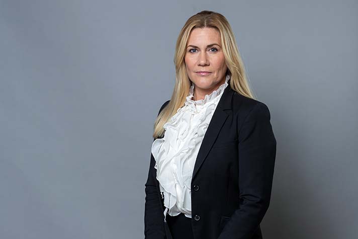 Sophia Metelius, statssekreterare hos arbetsmarknads- och integrationsminister Mats Persson.