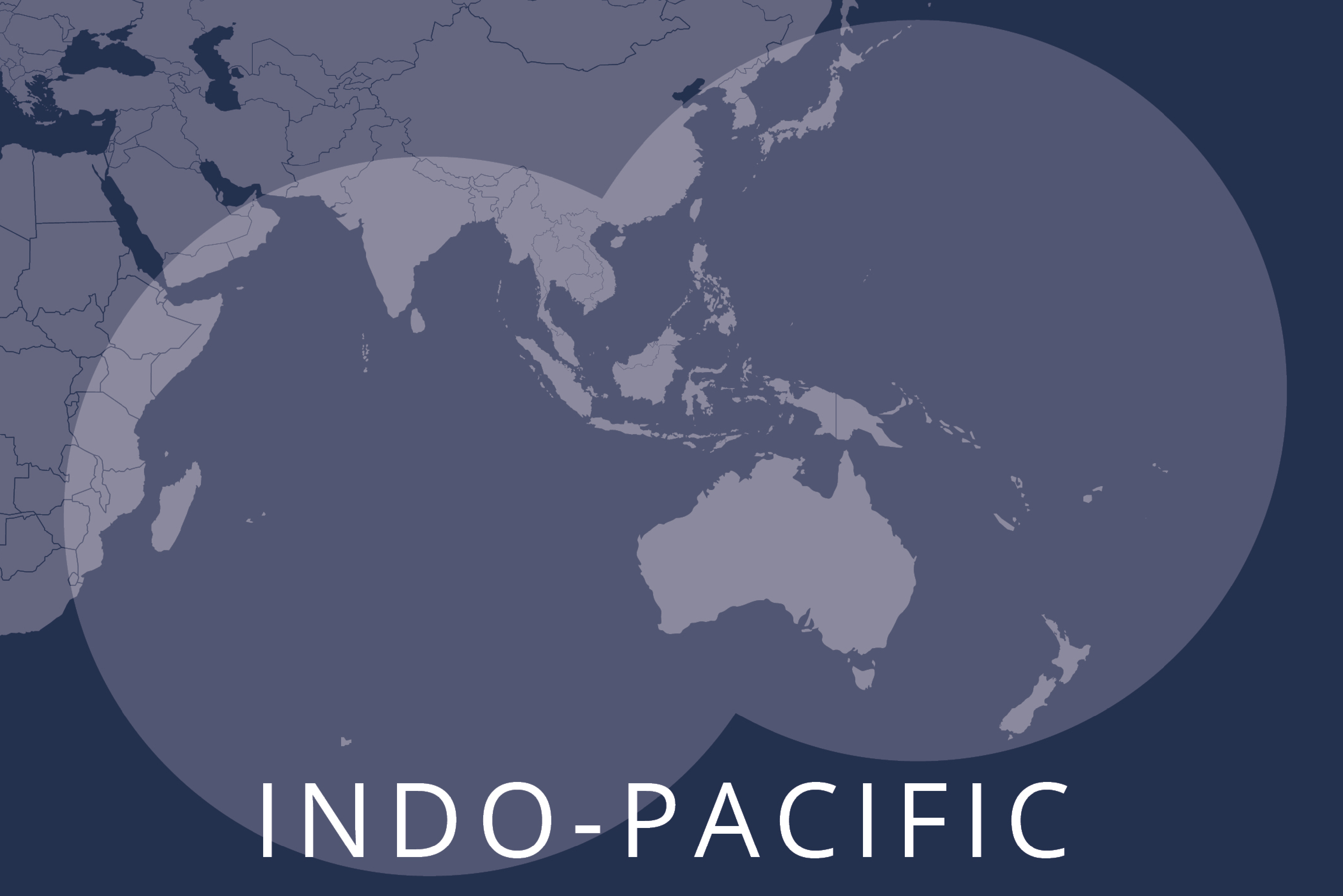 Regionen Indiska oceanen/Stilla havet 