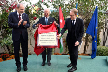 Statsbesok till Jordanien november 2022. Invigning av dialoginstitutet och ambassaden