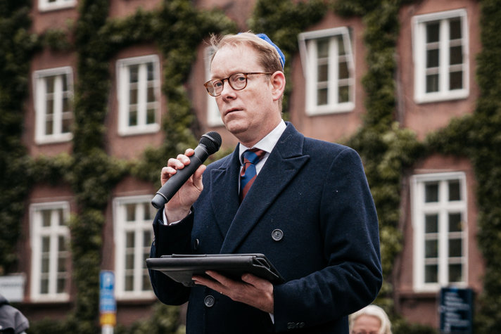 Utrikesminister Tobias Billström. 